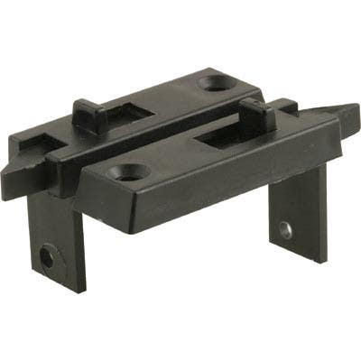 Prime Line F 2628 Black Plastic Tilt Latches, Better-Bilt, 2-Pk.