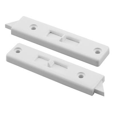 Prime Line F 2671 Window Tilt Latch, White Vinyl, 2-9/16 In.