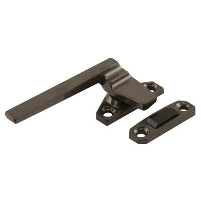 Prime Line H 3598 Casement Locking Handle with Offset Base, Left-Handed, Bronze