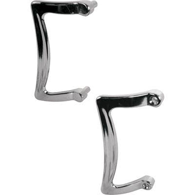 Prime Line M 6029 Universal Shower Door Handle Set, Chrome