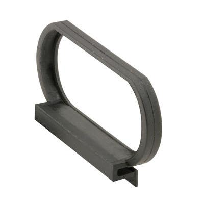 Prime Line PL 15753 Spline Channel Pull Tab, Black, 25-Pk.