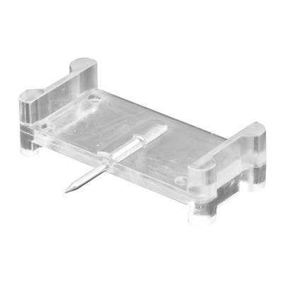 Prime Line PL 7980 Window Grid Retainer, Clear Plastic, 1/2 x 7/8-In., 6-Pk.