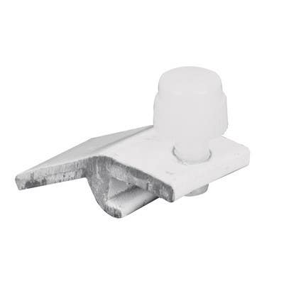 Prime Line PL 7948 Storm Door Panel Clip With Screw, White, 1 x 1/2 x 5/16-In., 8-Pk.