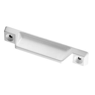 Prime Line F 2630 Deluxe Sash Lift, Diecast White, 3-5/16 In.