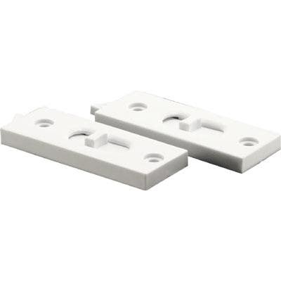 Prime Line F 2627 Tilt Latch, White Plastic, 2-Pk.