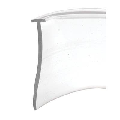 Prime Line M 6211 Shower Door Bottom Sweep, Clear Vinyl, 36 x 1 In.
