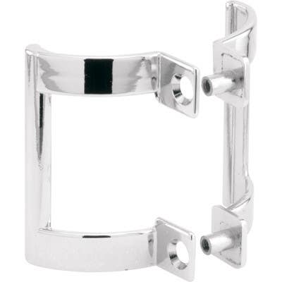 Prime Line M 6158 Shower Door Handle Set, Chrome-Plated Finish, Pair