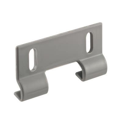 Prime Line M 6191 Tub Enclosure Bottom Guide for Keystone door, 2-Pk.