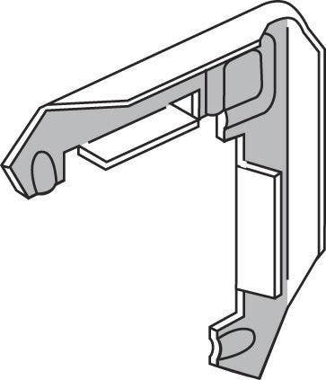 Prime Line PL 14318 Window Corner, Miter, Metal, 3/8 In., 20-Pk.