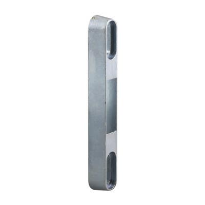 Prime Line E 2125 Sliding Patio Door Keeper, Diecast, Aluminum Finish, 3-1/8 In.