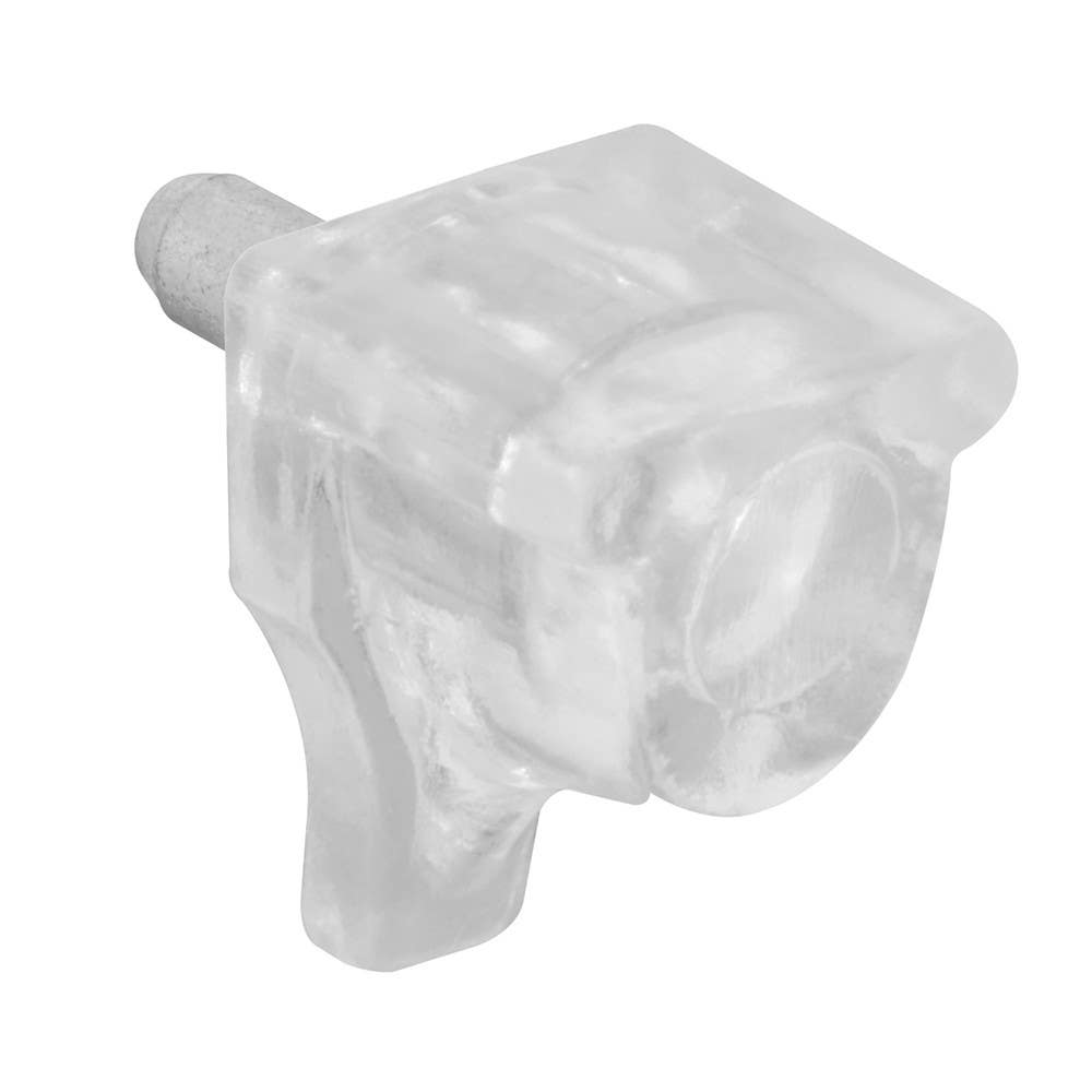 Prime Line U 10156 10-Lb. Shelf Support Pegs, Clear Plastic, 3 mm, 8-Pk.
