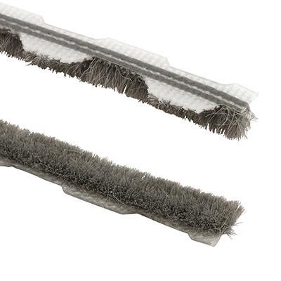 Prime Line T 8659 Gray Pile Weatherstrip Tape, 1/4 In. x 18-Ft.