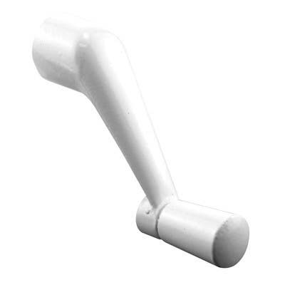 Prime Line H 3713 Casement Operator Crank Handle, White, 3/8 In.
