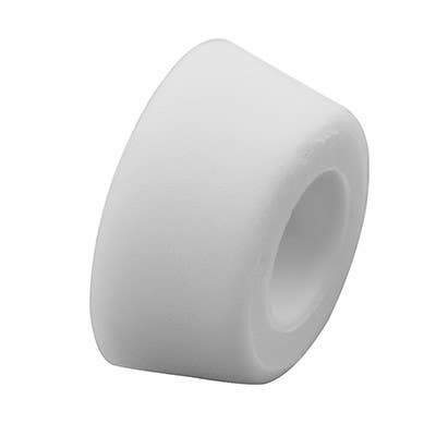 Prime Line N 6658 Anti-Slam Protective Closet Door Bumpers, White Rubber, 4-Pk.