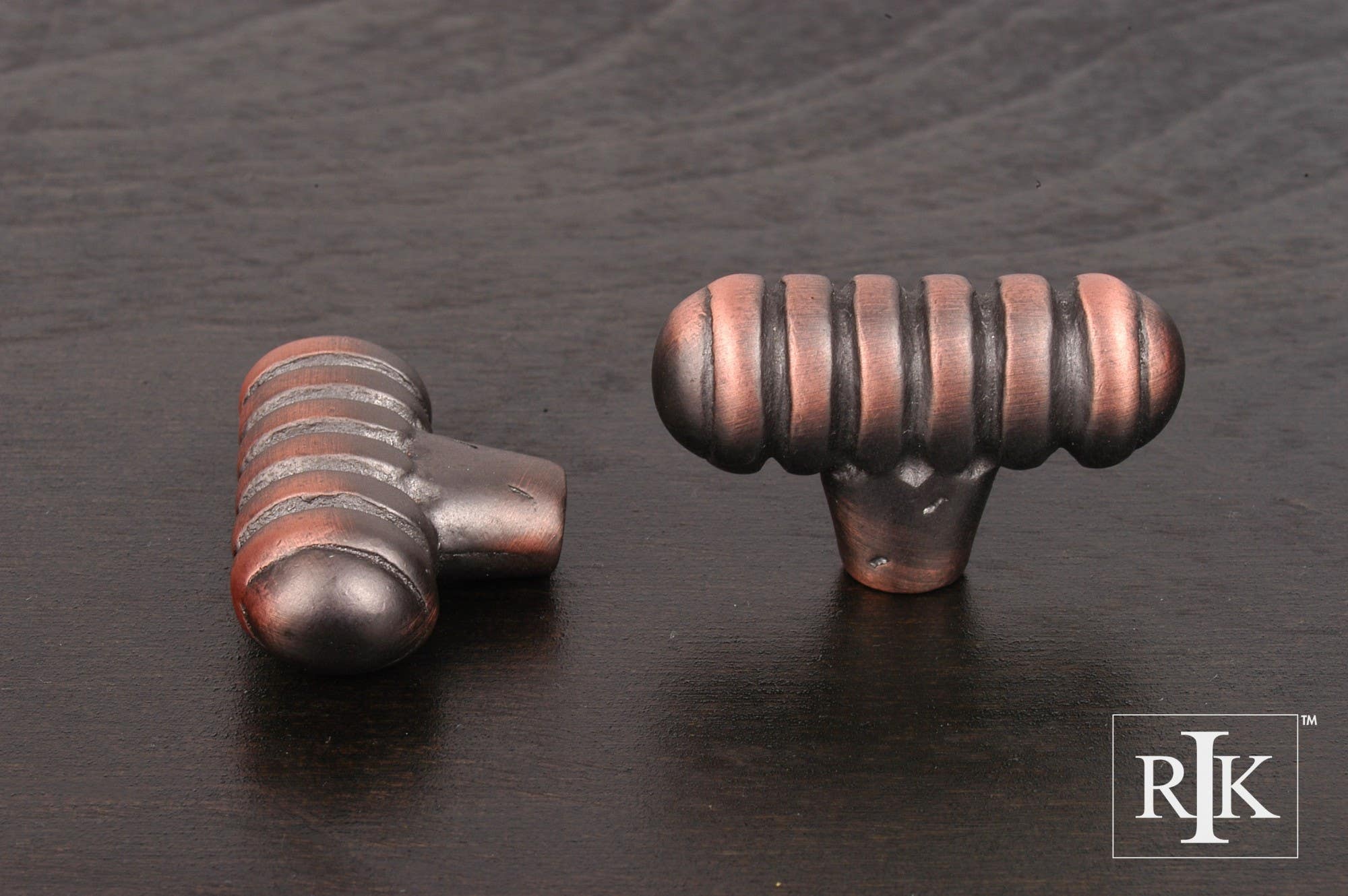 RKI CK 71 Distressed Ribbed Knob
