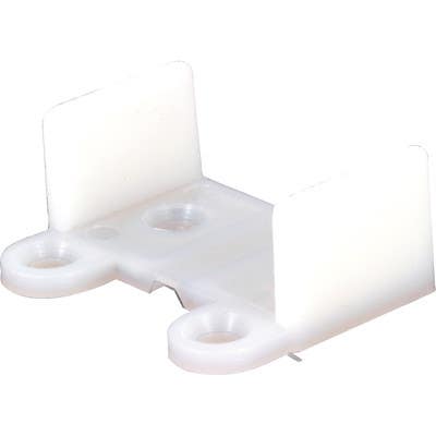 Prime Line N 6565 Sliding Closet Door Floor Guide, 1-3/8 In. Door