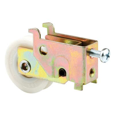 Prime Line D 1683 Sliding Door Roller Assembly, Steel Ball Bear, 1-1/2 In. Plastic Wheel