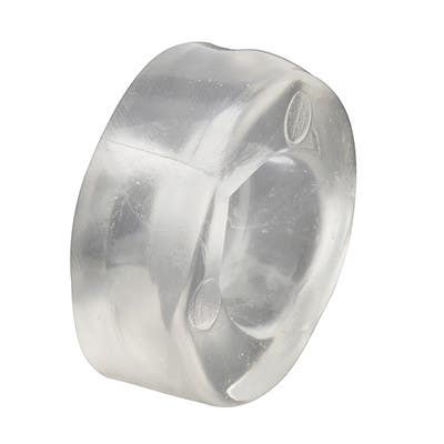 Prime Line M 6119 Tub Enclosure Anti-Slam Bumpers, Clear Vinyl, 3/4 inch Diameter, 4-Pk.