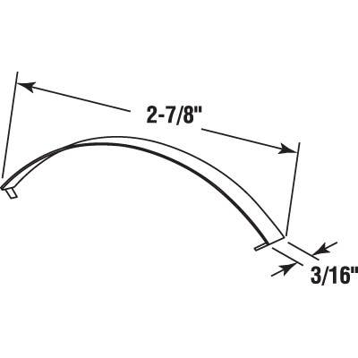 Prime Line PL 14624 Flat Window Frame Springs, 3-1/8 In., 25-Pk.