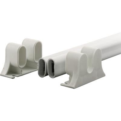 Prime Line K 5167 Swinging Door Push Bar, White