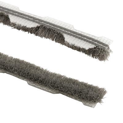 Prime Line T 8658 Gray Pile Weatherstrip Tape, 3/16 In. x 18-Ft.