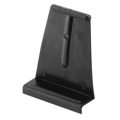 Prime Line PL 7921 Black Plastic Spline Channel Pull Tabs, 1-1/16 x 15/16 x 1/4 In., 6-Pk.