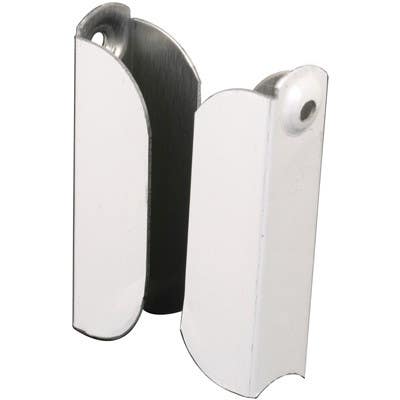 Prime Line PL 7845 Screen Frame Top Hangers, White Aluminum, 6-Pk.