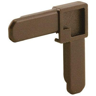 Prime Line PL 14297 Window Frame Corner, Plastic Square Cut, Bronze, 3/4 x 1/4 In., 100-Pk.