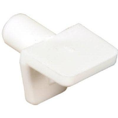Prime Line 243390 Shelf Support Peg, White Plastic, 5mm, 12-Pk.