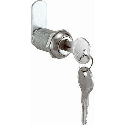 Prime Line CCEP 9945KA 1-1/8 In. Chrome Finish Cabinet Lock