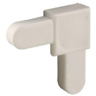 Prime Line PL 14339 Mobile Home Screen Frame Corner, White, 1/4 In., 100-Pk.