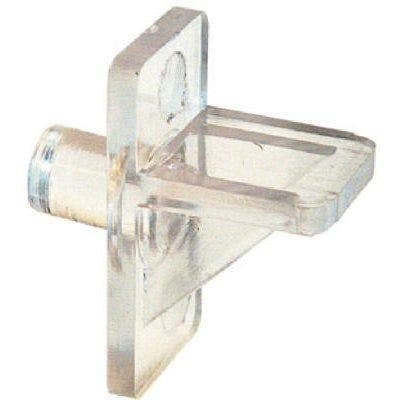 Prime Line 241946 Shelf Support Peg, Clear Plastic, 1/4-In., 12-Pk.