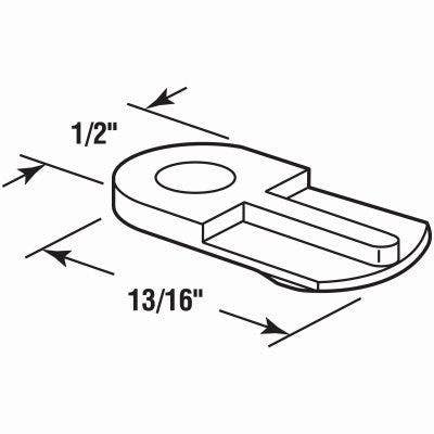 Prime Line 18149 Window Screen Clips, White Plastic, 8-Pk.