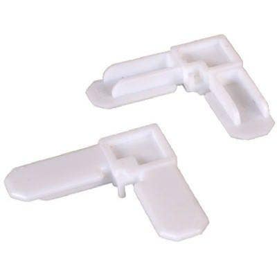 Prime Line PL 14274 Screen Frame Corners, White Nylon, 3/4 x 3/8 In., 100-Pk.
