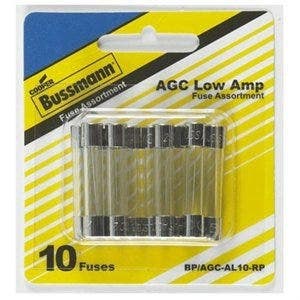 Cooper Bussmann BP/AGC-10-RP 10-Pc. Automotive Fuse Assortment
