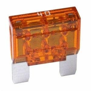 Cooper Bussmann BP/ATC-40-RP ATC Fast-Acting Blade Fuse, Clear, 40-Amp, 5-Pk.