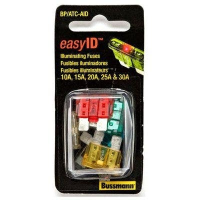 Cooper Bussmann BP/ATC-AID Auto Fuse Assortment, 5-Pc.