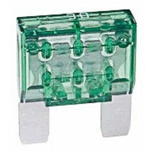 Cooper Bussmann BP/MAX-30ID Max Blade Fuse, Heavy-Duty, Green, 30-Amp