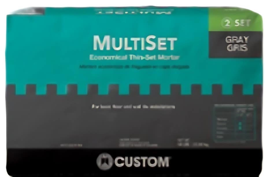 Custom Building Products MSM Multi-Set Modified Thin-Set Mortar, 50 LB.