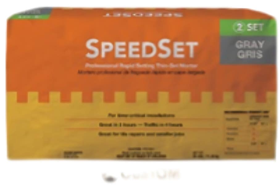 Custom Building Products SDS25 Fortified Thin-Set Mortar, Gray, 25 LB.