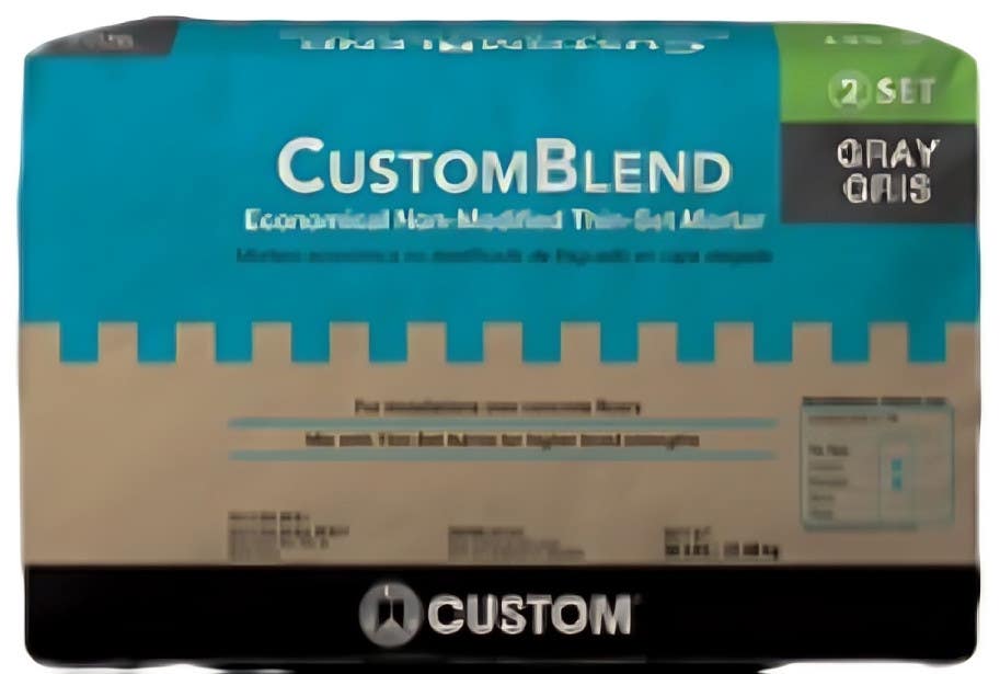 Custom Building Products CBTS CustomBlend Economical Non-Modified Thin-Set Mortar