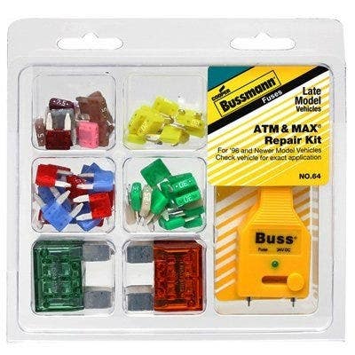 Cooper Bussmann NO.64 64-Pc. ATM/Max Blade Fuse Repair Kit