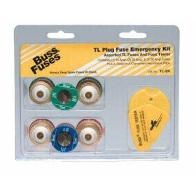 Cooper Bussmann TL-EK TL Time Delay Plug Fuse Emergency Kit
