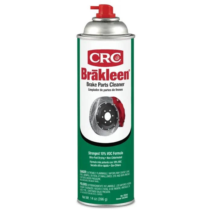 CRC Industries 5050 Brakleen Non-Chlorinated Brake Parts Cleaner, 14-oz.