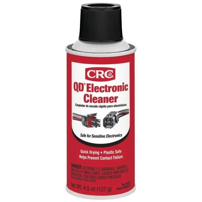 CRC Industries 5101 Quick-Dry Electronics Cleaner Aerosol, 4.5-oz.