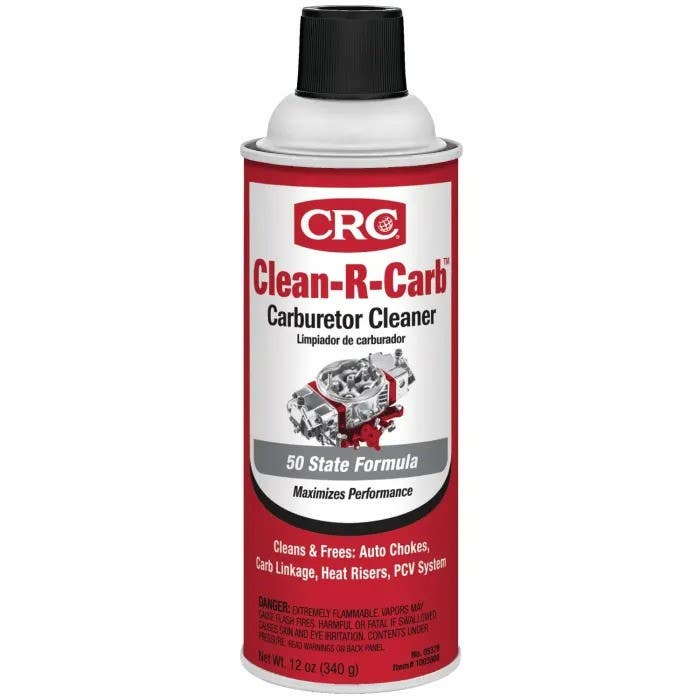 CRC Industries 5379 Clean-R-Carb Carburetor Cleaner, 12-oz.