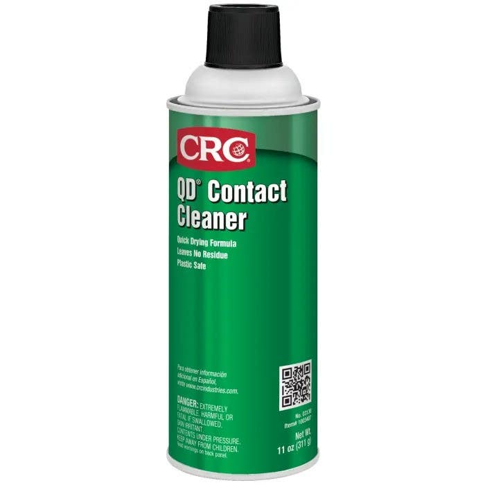 CRC Industries 3130 QD Industrial Contact Cleaner, 11-oz.