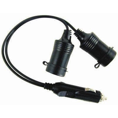 Custom Accessories 18809 12 Volt Twin Socket Splitter