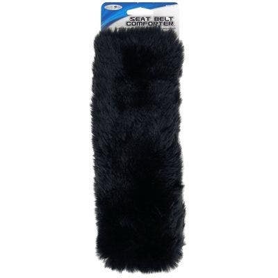 Custom Accessories 500 Seat Belt Comforter, Simulated Sheepskin