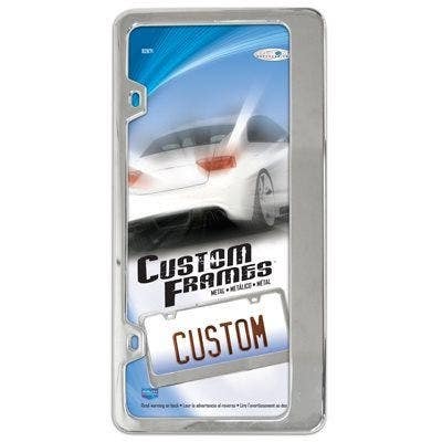 Custom Accessories 9287 License Plate Frame With Wide Base